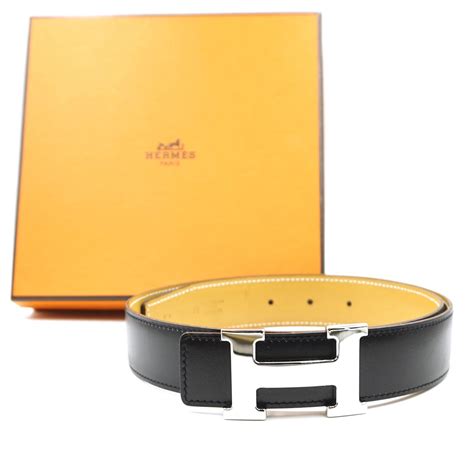 hermes belt black silver|Hermes belt real price.